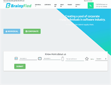 Tablet Screenshot of brainyfied.com